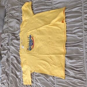 NWT Large Women's Princess Cruises Shirt Yellow